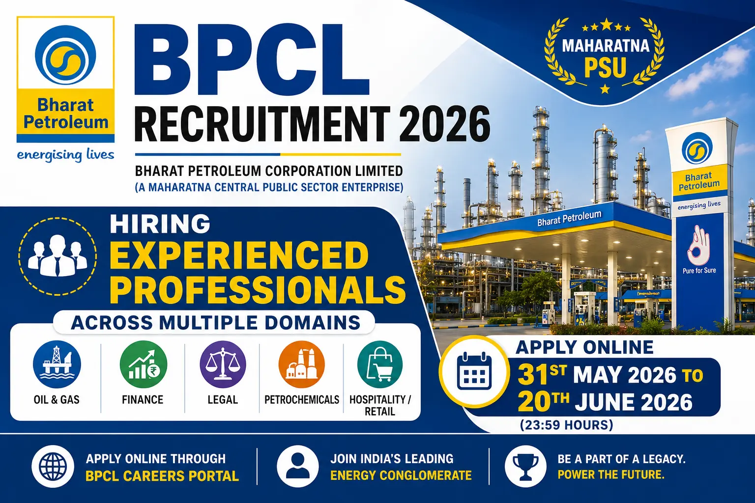 bpcl recruitment 2026